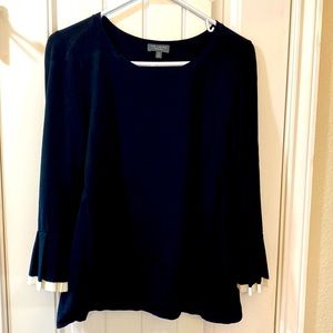 Black 3/4 Sleeve Sweater